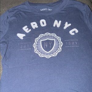 Aeropostale Navy Graphic Tee